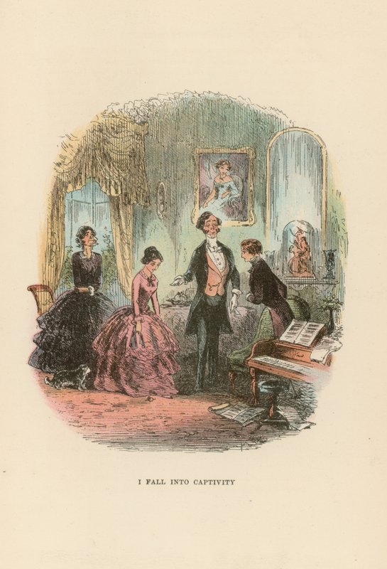 Illustrasjon for David Copperfield av Hablot Knight Browne