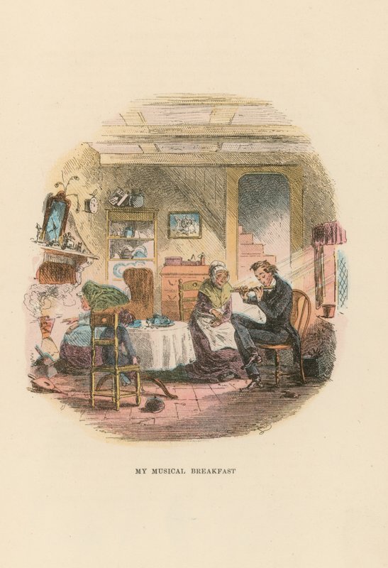 Illustrasjon for David Copperfield av Hablot Knight Browne