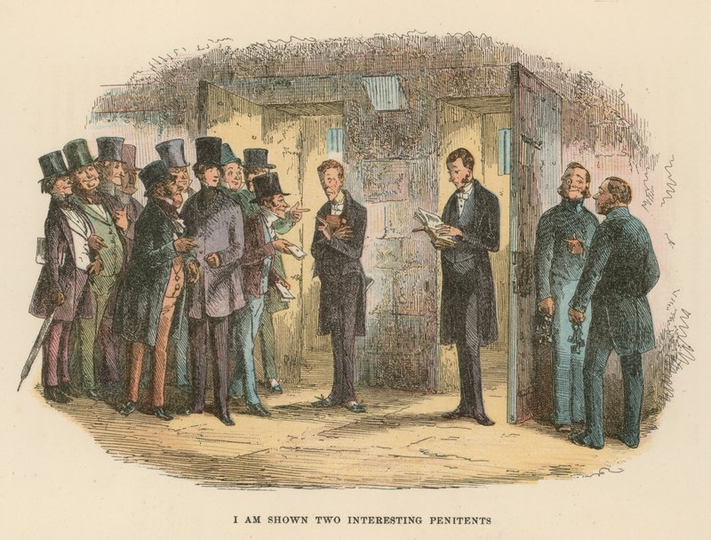 Illustrasjon for David Copperfield av Hablot Knight Browne