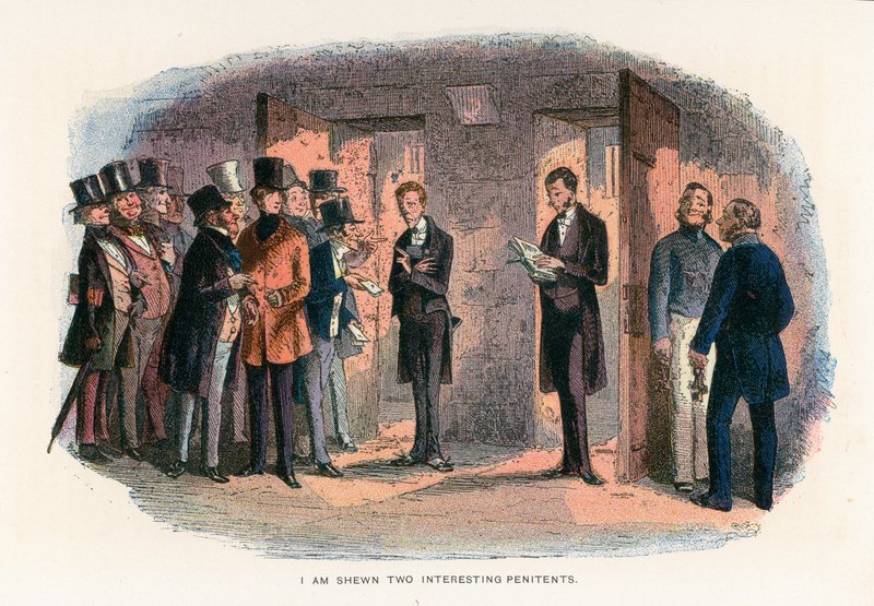 Illustrasjon for David Copperfield av Hablot Knight Browne