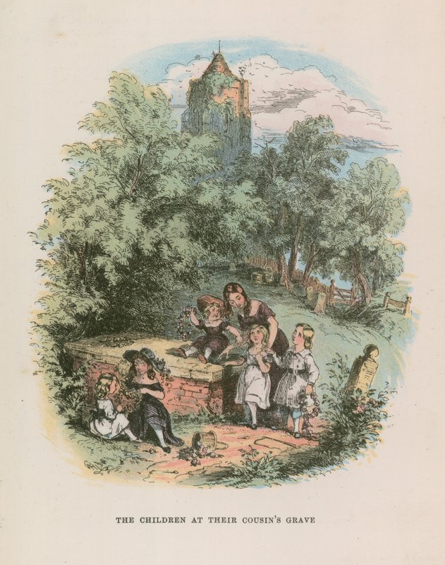 Illustrasjon for Nicholas Nickleby av Hablot Knight Browne