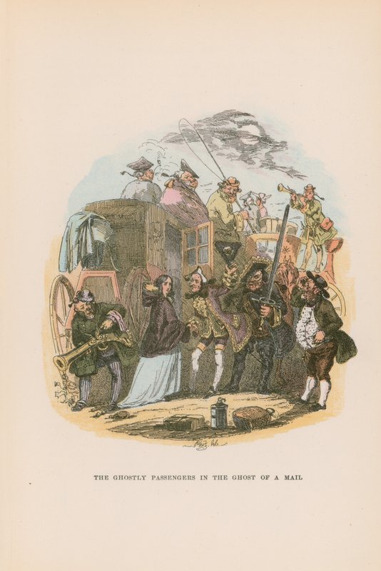 Illustrasjon for Pickwick Papers av Hablot Knight Browne
