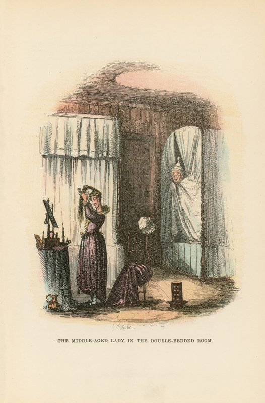Illustrasjon for Pickwick Papers av Hablot Knight Browne