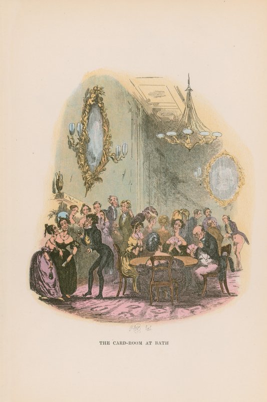 Illustrasjon for Pickwick Papers av Hablot Knight Browne