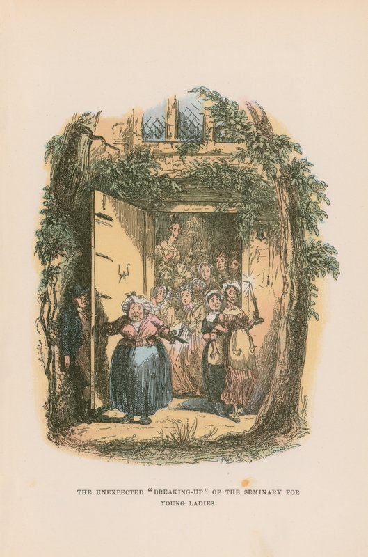 Illustrasjon for Pickwick Papers av Hablot Knight Browne