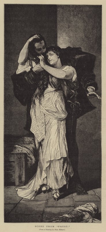 Scene fra Faust av Hans Makart