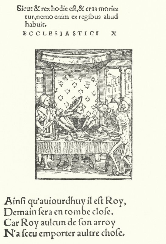 Kongen (gravering) av Hans (after) Holbein the Younger