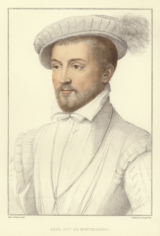Anne, duc de Montmorenci (akvatint) av Hans Holbein der Jüngere