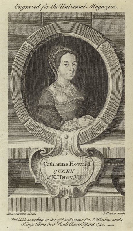 Catharine Howard, dronning av kong Henry VIII av Hans Holbein der Jüngere