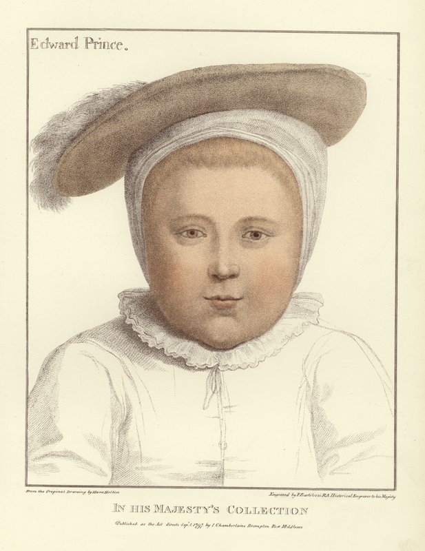 Edward, Prince of Wales (akvatint) av Hans Holbein der Jüngere