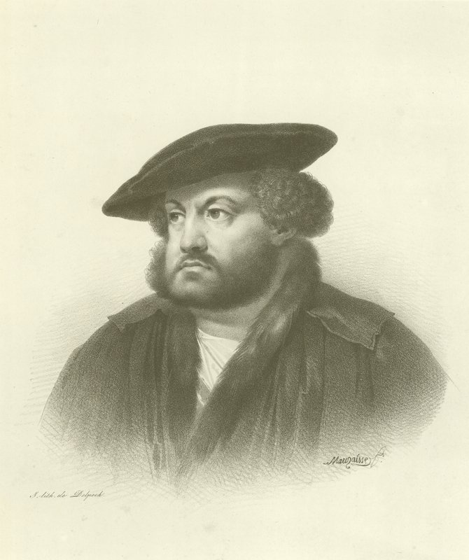 Hans Holbein den yngre , tysk kunstner av Hans Holbein der Jüngere