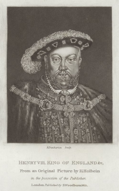 Henrik VIII, konge av England av Hans Holbein der Jüngere