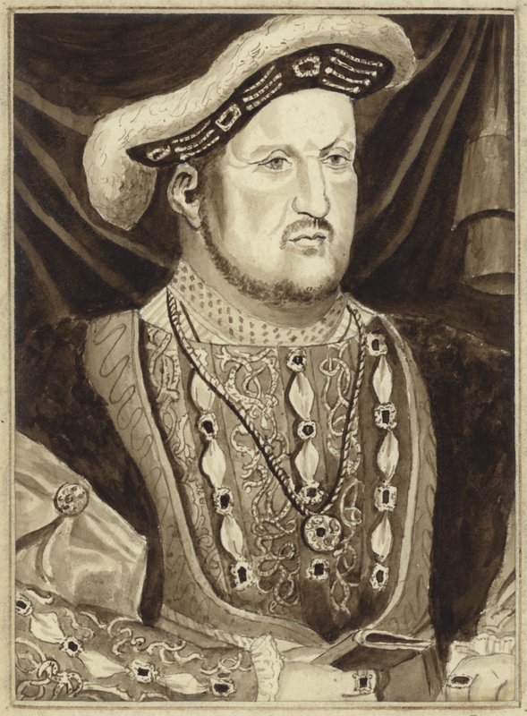 Kong Henry VIII av England av Hans Holbein der Jüngere