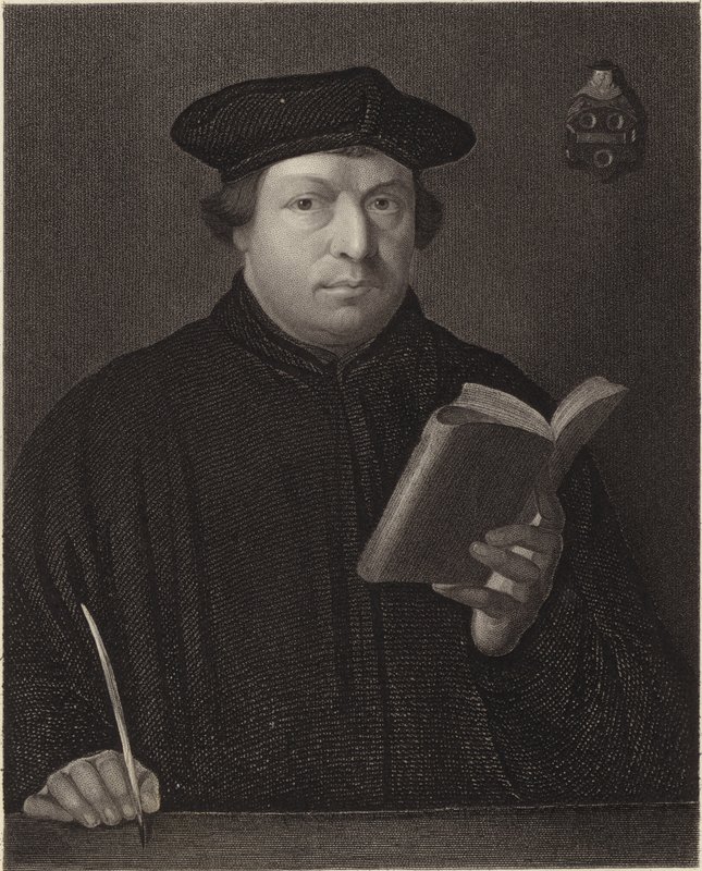 Martin Luther av Hans Holbein der Jüngere