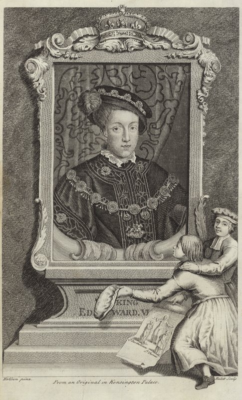 Portrett av Edward VI av England av Hans Holbein der Jüngere
