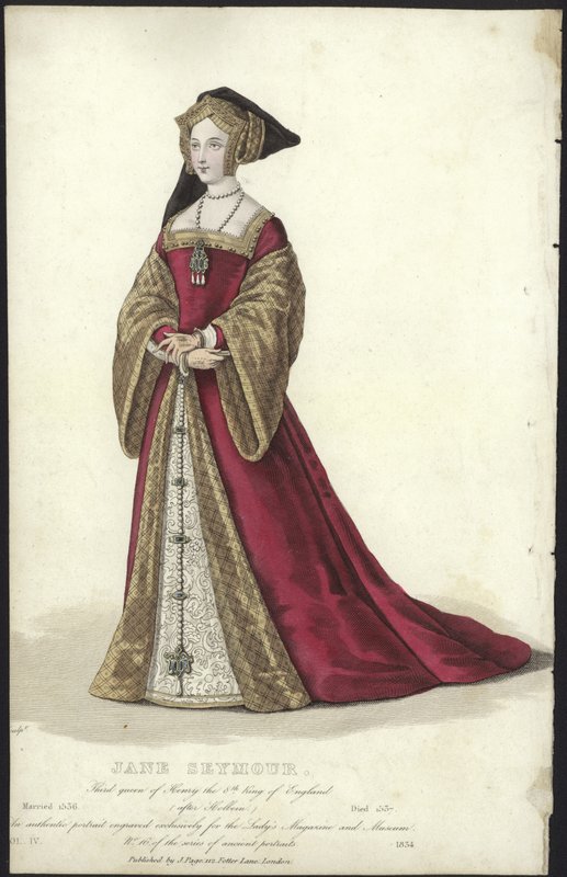 Portrett av Jane Seymour av Hans Holbein der Jüngere