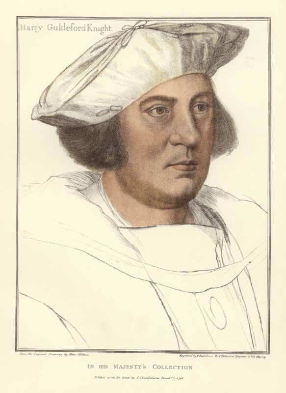 Sir Henry Guildford (akvatint) av Hans Holbein der Jüngere