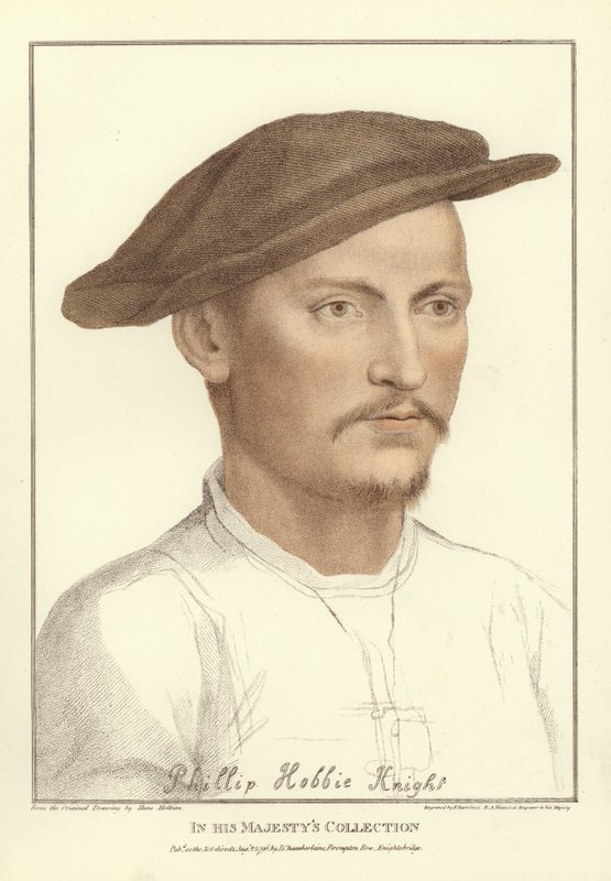 Sir Philip Hoby (akvatint) av Hans Holbein der Jüngere