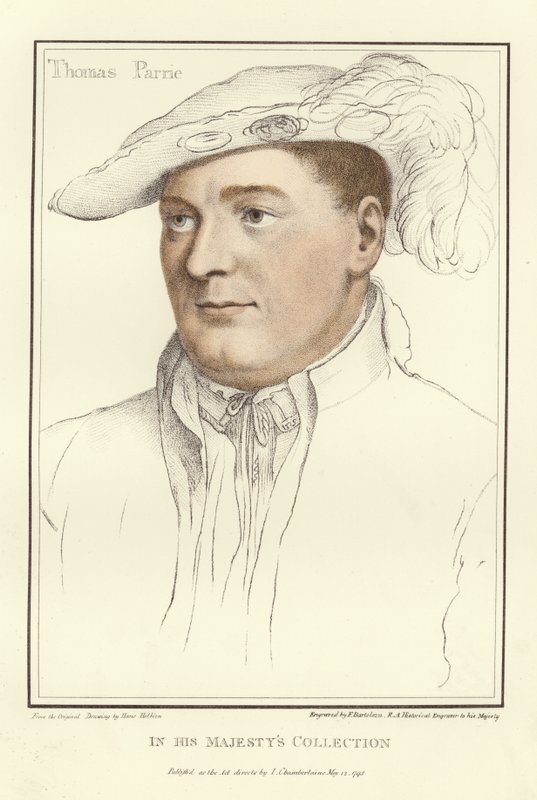 Sir Thomas Parry (akvatint) av Hans Holbein der Jüngere