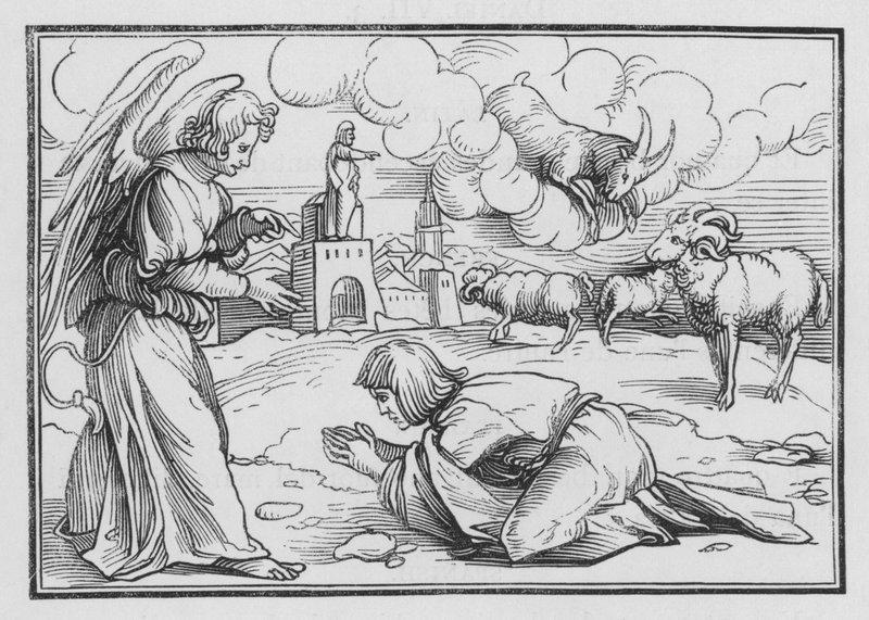 Gabriel Comforteth Daniel, Daniel VIII, 17 av Hans after Holbein the Younger