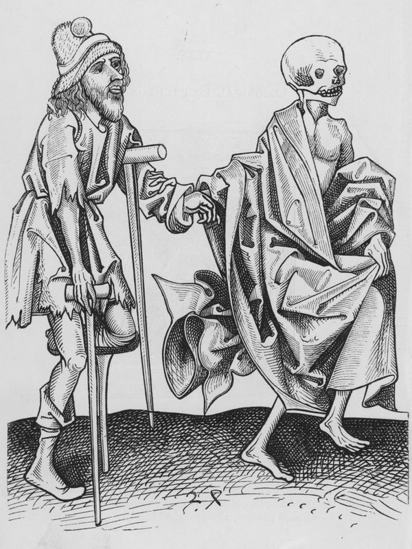 Holbeins Dødedans av Hans after Holbein the Younger
