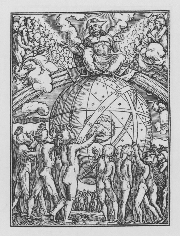 Holbeins Dødsdans: Den siste dommen av Hans after Holbein the Younger