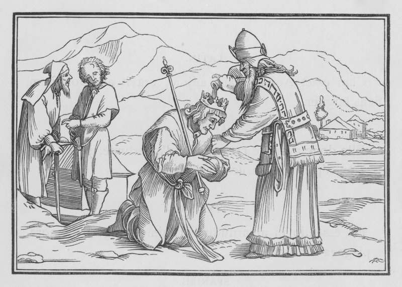 Samuel Anointeth Saul, 1. Samuel X, 1 av Hans after Holbein the Younger