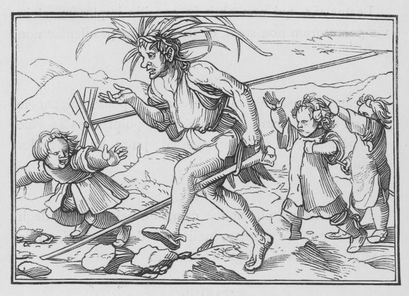 Menneskehetens generelle korrupsjon, Salme LIII, 1 av Hans after Holbein the Younger