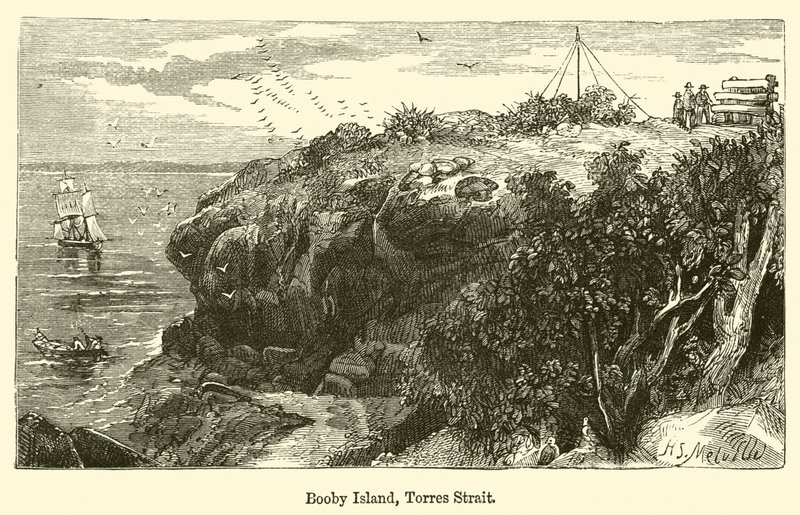 Booby Island, Torresstredet av Harden Sidney Melville