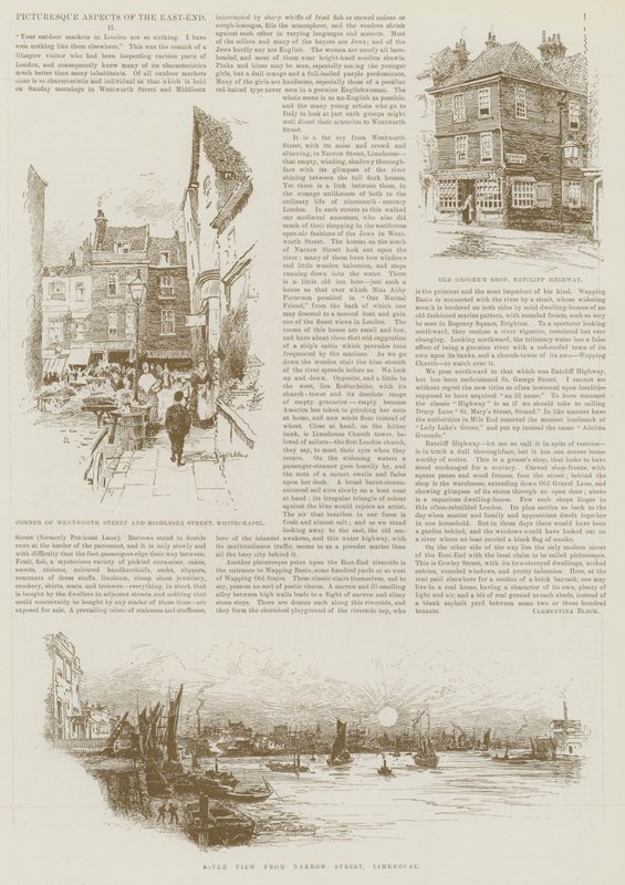 Pittoreske aspekter av East-End II av Harold Oakley