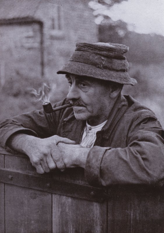 Tre trekninger på den gamle briaren (s/hvitt-bilde) av Harold Burdekin