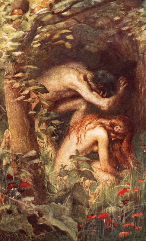 Adam og Eva av Harold Copping