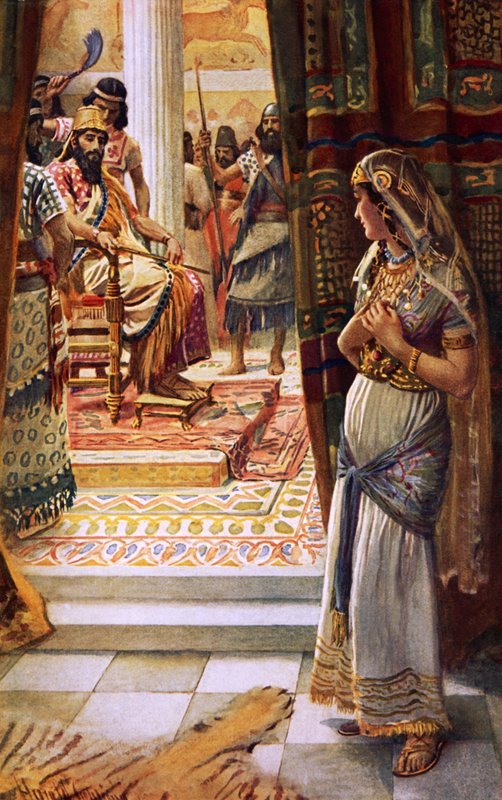 Esther av Harold Copping