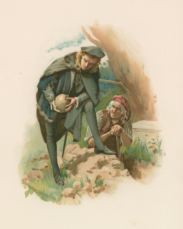 Hamlet - Gravplassscene av Harold Copping