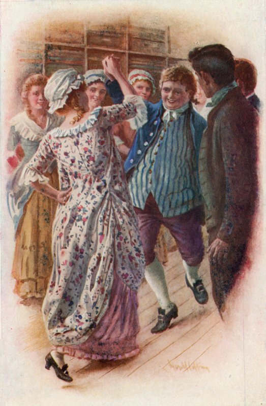 Illustrasjon for A Christmas Carol av Charles Dickens av Harold Copping
