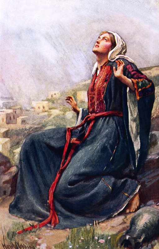 Maria Jesu mor av Harold Copping