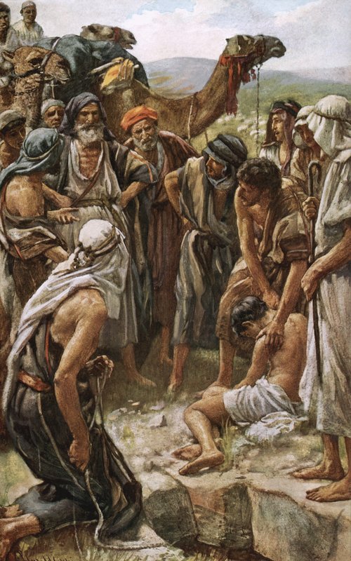 Salget av Joseph av Harold Copping