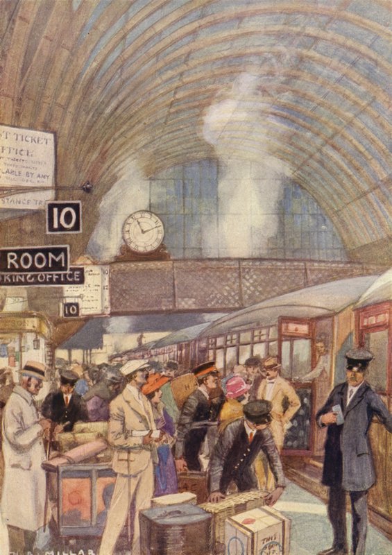 Kings Cross stasjon av Harold Robert Millar