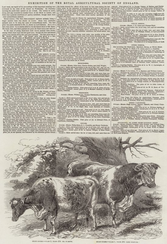 Utstilling av Royal Agricultural Society of England av Harrison William Weir