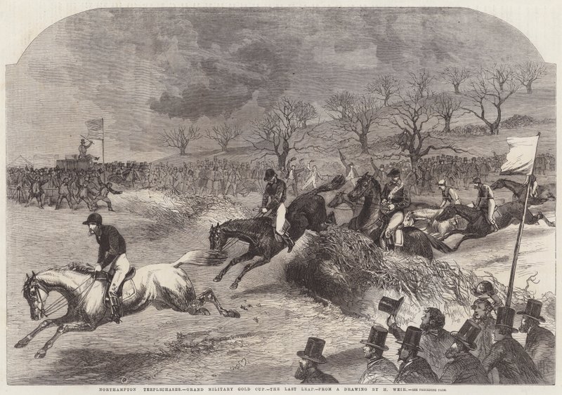 Northampton hinderløp, Grand Military Gold Cup, det siste spranget av Harrison William Weir
