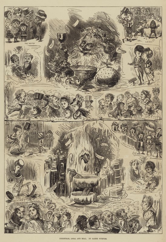 Jul, ideelt og ekte av Harry Furniss