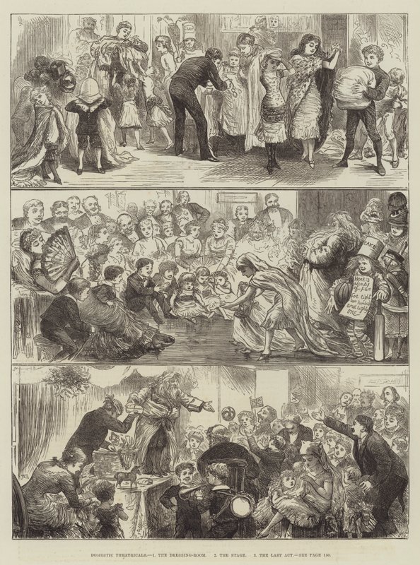 Innenlandske teatre av Harry Furniss