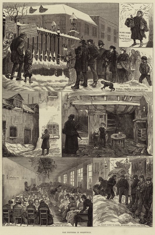 Nøden i Sheffield av Harry Furniss