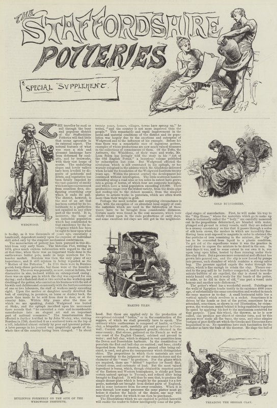 Staffordshire Potteries av Harry Furniss