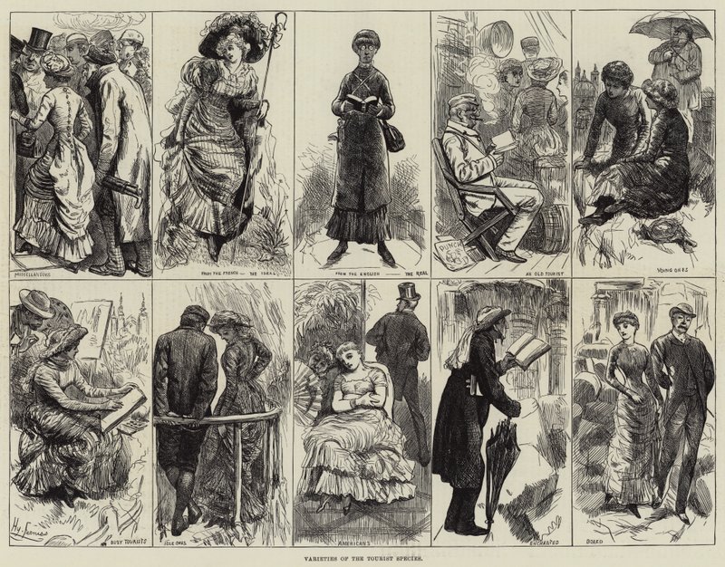 Varianter av turistartene av Harry Furniss