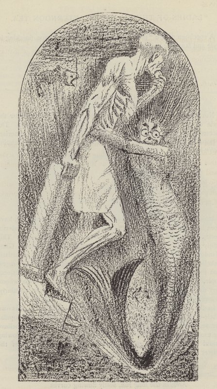 The Judgment of Gips i Paris (gravering) av Harry (after) Furniss