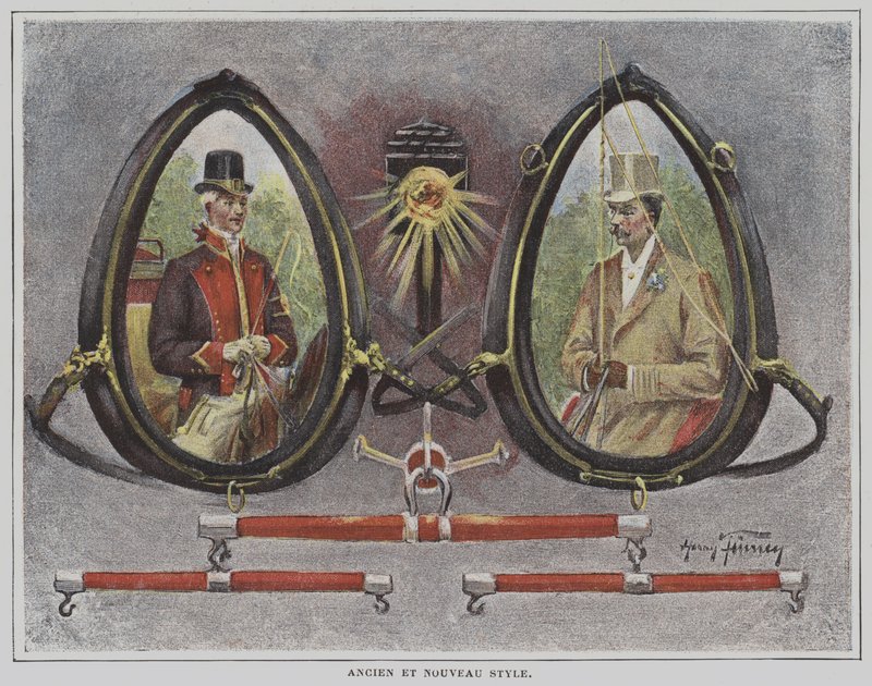 Gammel og ny stil (gamle og nye bussjåfører) av Harry Finney