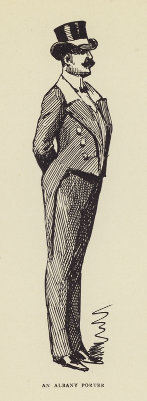 En Albany Porter av Harry Furniss