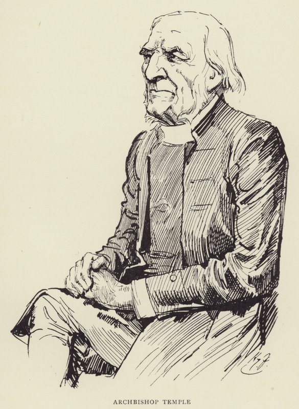 Erkebiskopens tempel av Harry Furniss