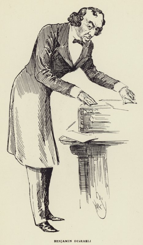 Benjamin Disraeli av Harry Furniss